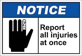 Report Injuries